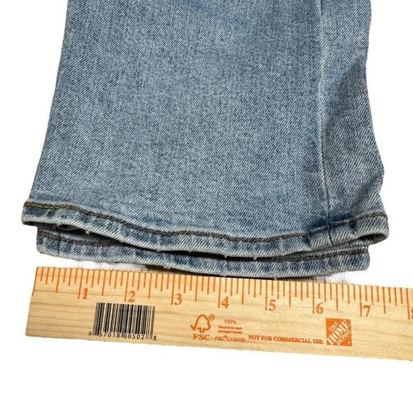 Levi's Women's Size 32 Wedgie Straight Fit Jeans Bridge of Belflower 100% Cotton - Picture 13 of 16